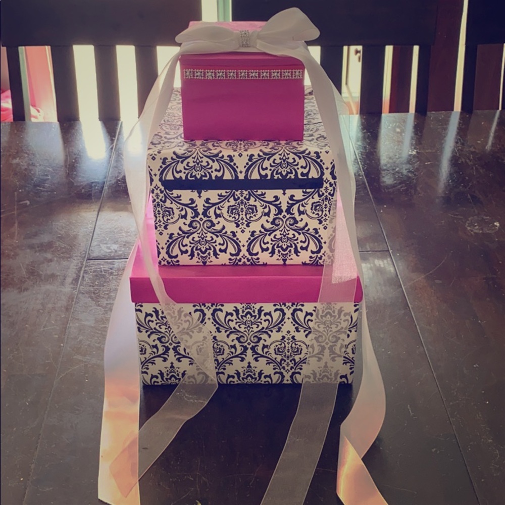 Wedding - card box guest book and thank you cards